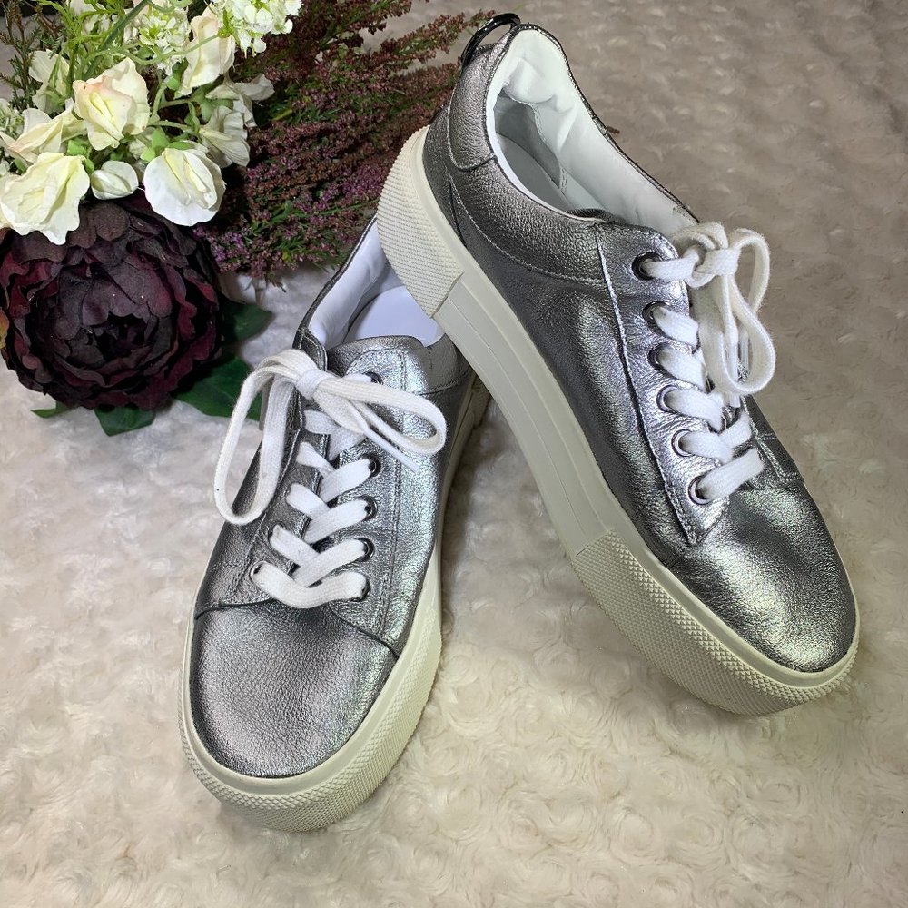 Host Pick! Kendall & Kylie Platinum Platform Sneaker